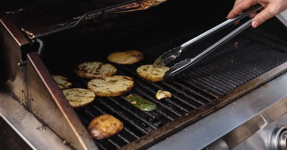 Aardappelen barbecue