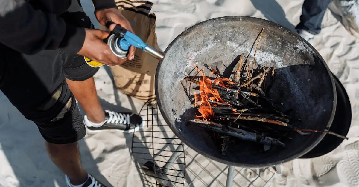 Barbecue aansteker