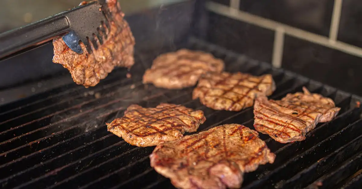 Barbecue grillplaat