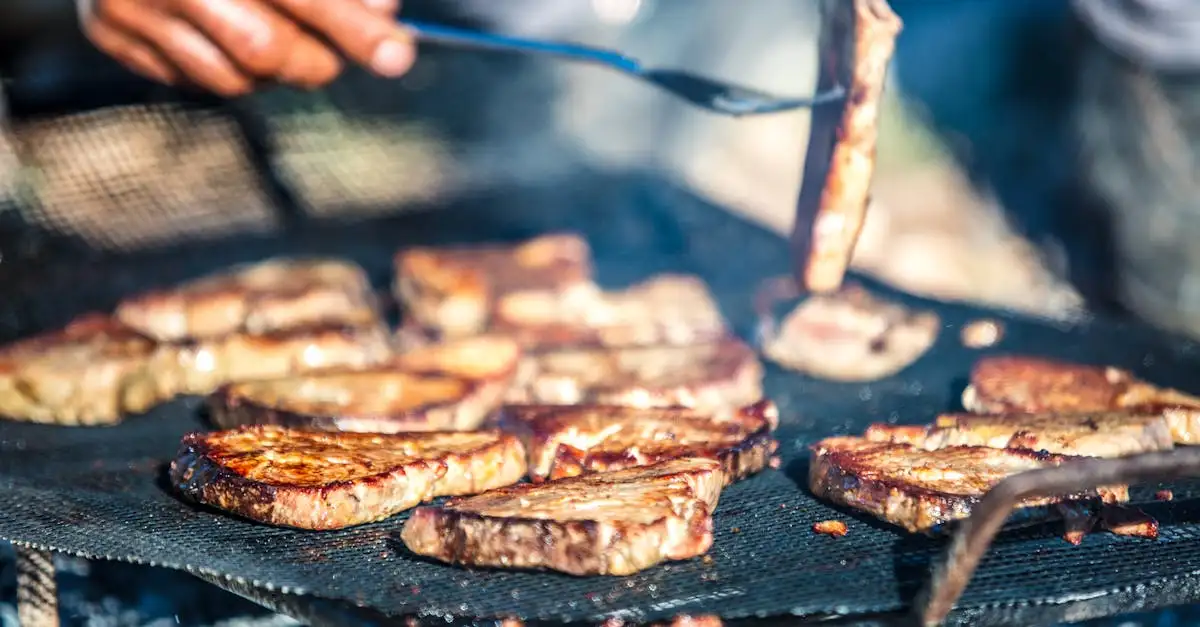 Barbecue lunch