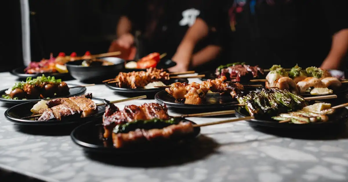 Voorgerecht barbecue