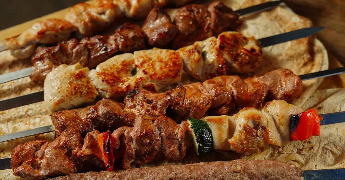 Toetje barbecue
