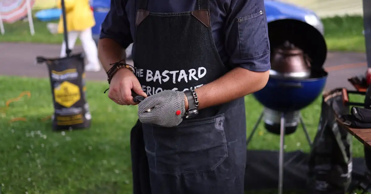 Schort barbecue: Bescherming en stijl voor elke kok